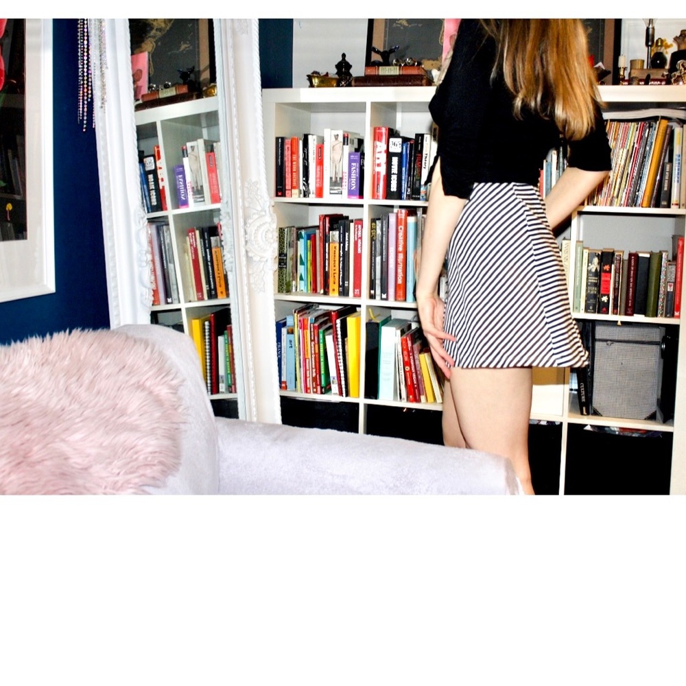 Free Striped Skirt
